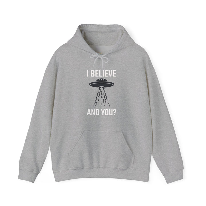 Alien I Believe Hoodie | Sport Grey