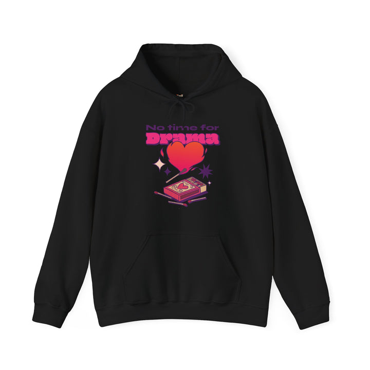 Disney No Time for Drama Hoodie | Black