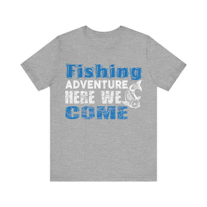 Fishing Adventure Journey T Shirt | Athletic Heather