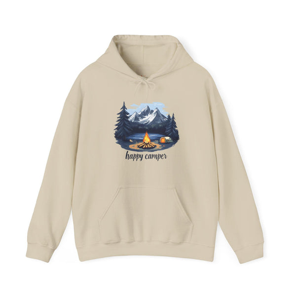 Summer Camp Happy Hoodie | Sand