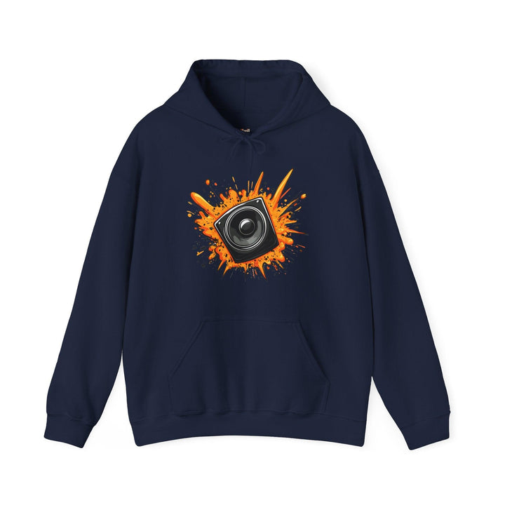 Rapper Bass Blast Hoodie | Navy Twill Tees