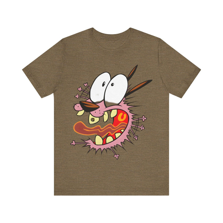 Disney Frightful Pup T Shirt | Heather Olive