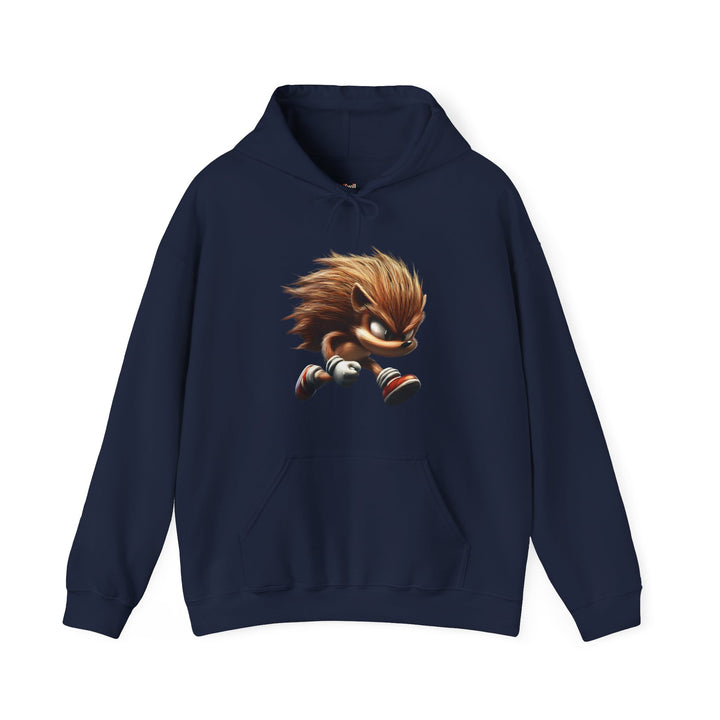 Sonic Fiery Hedgehog Speedster Hoodie | Navy