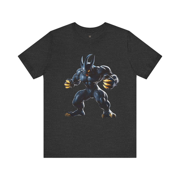 Pokemon Shadow Claw Warrior T Shirt | Dark Grey Heather