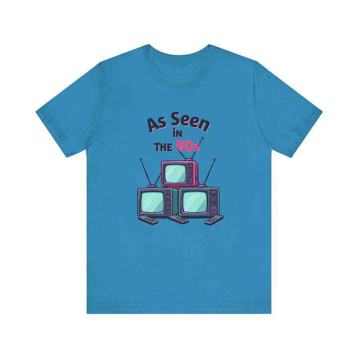 90s As Seen On TV T Shirt | Aqua Twill Tees