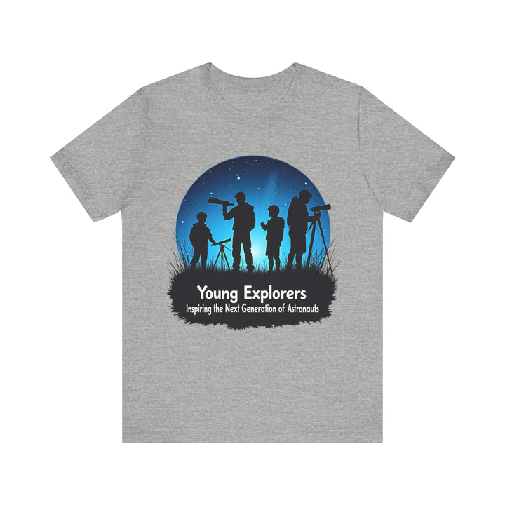 Nasa Young Stargazers T Shirt | Athletic Heather