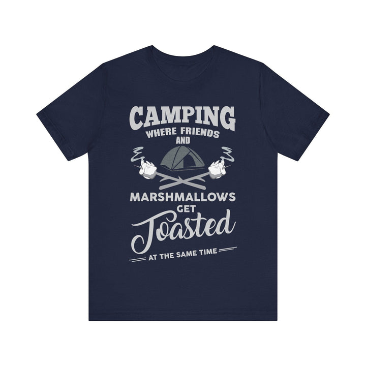 Summer Camp Toasted Marshmallows T Shirt | Navy