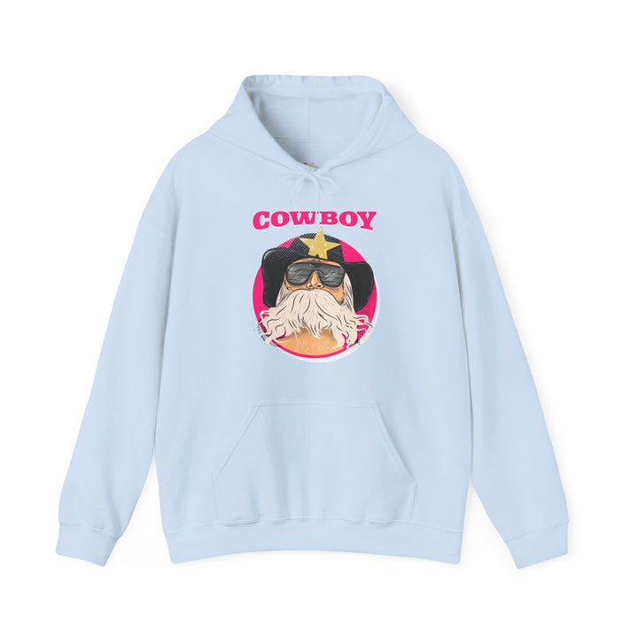 Disney Cowboy Vibes Hoodie | Light Blue Twill Tees
