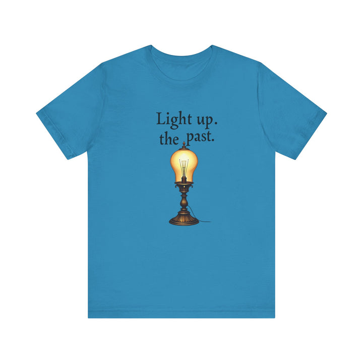 Classic Light Up The Past T Shirt | Aqua Twill Tees