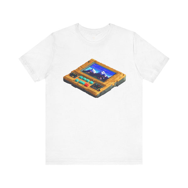 Retro Gaming Pixel Journey T Shirt | White