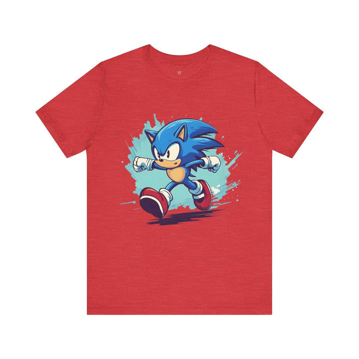 Sonic Speed Rush T Shirt | Heather Red