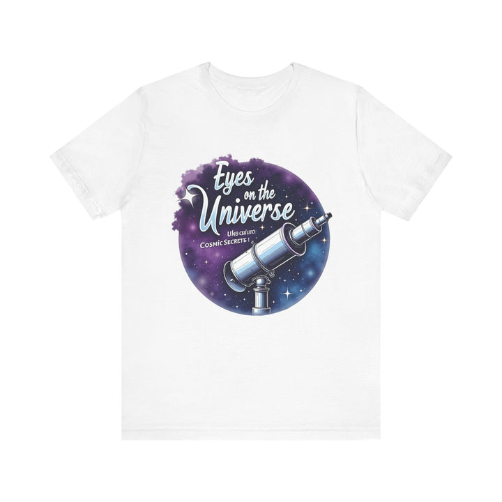 Nasa Stargazer Telescope T Shirt | White