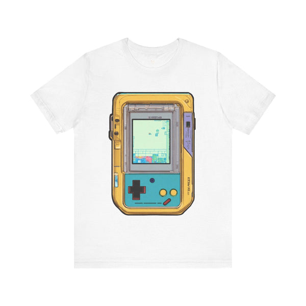 Retro Gaming Handheld Hero T Shirt | White