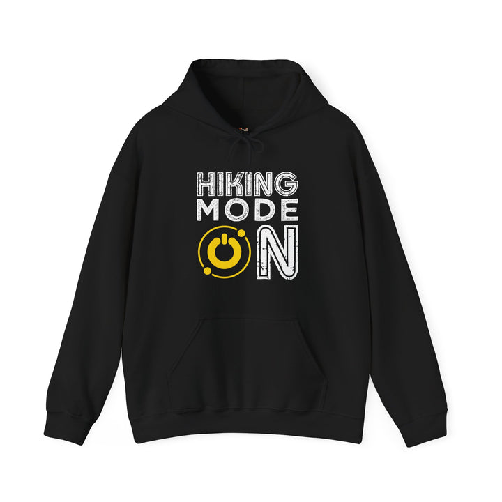 Hiking Mode On Hoodie | Black