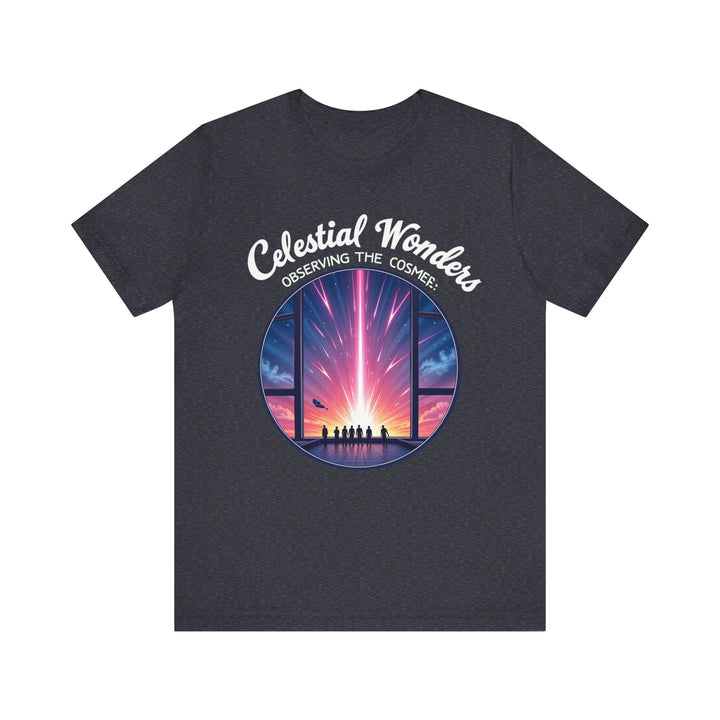 Star Trek Celestial Wonders T Shirt | Heather Navy