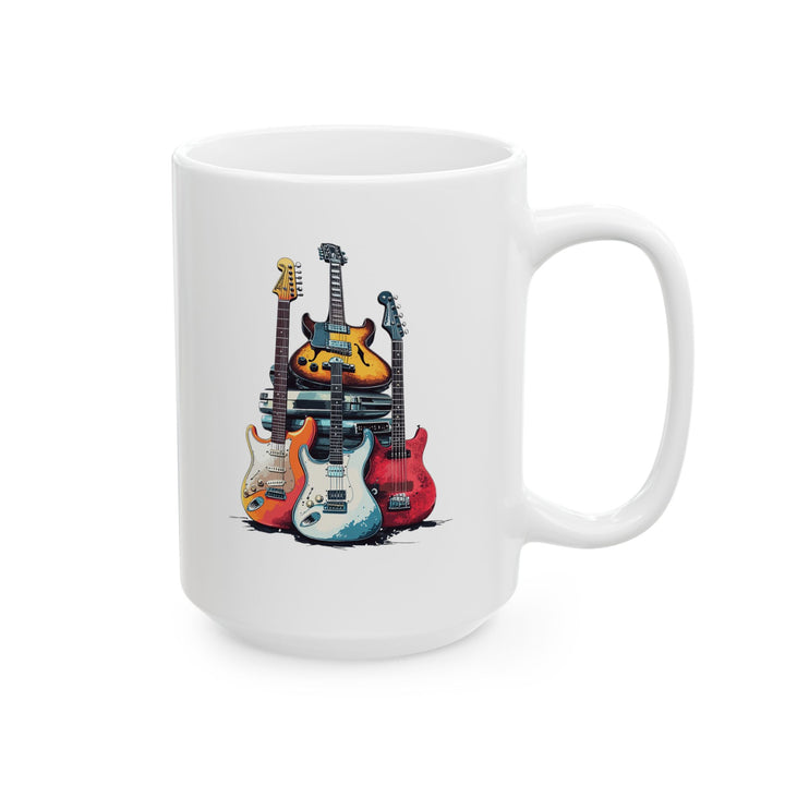 Rock Colorful Guitars Mug |