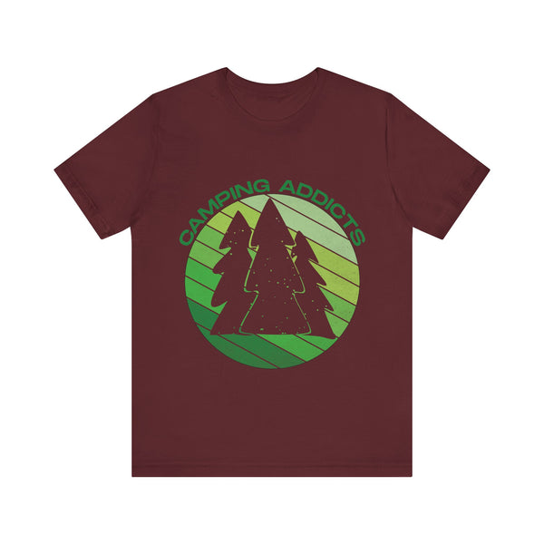 Summer Camp Lover's T Shirt | Maroon