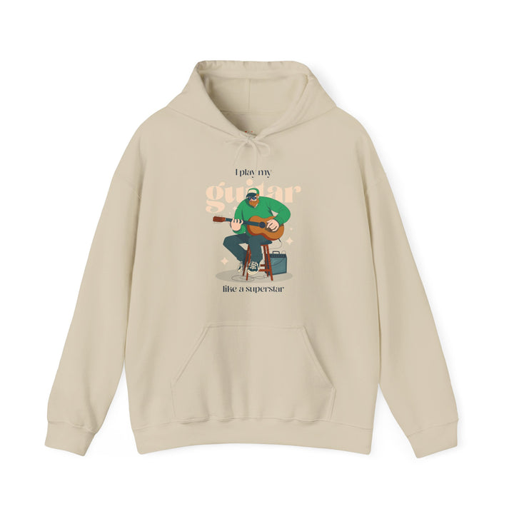 Band Guitar Superstar Hoodie | Sand