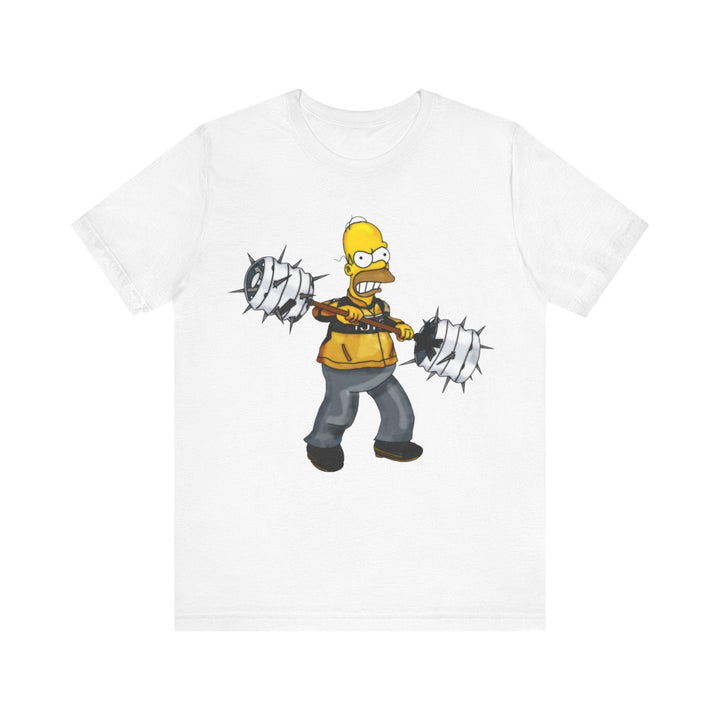 Disney Battle-Ready Homer T Shirt | White