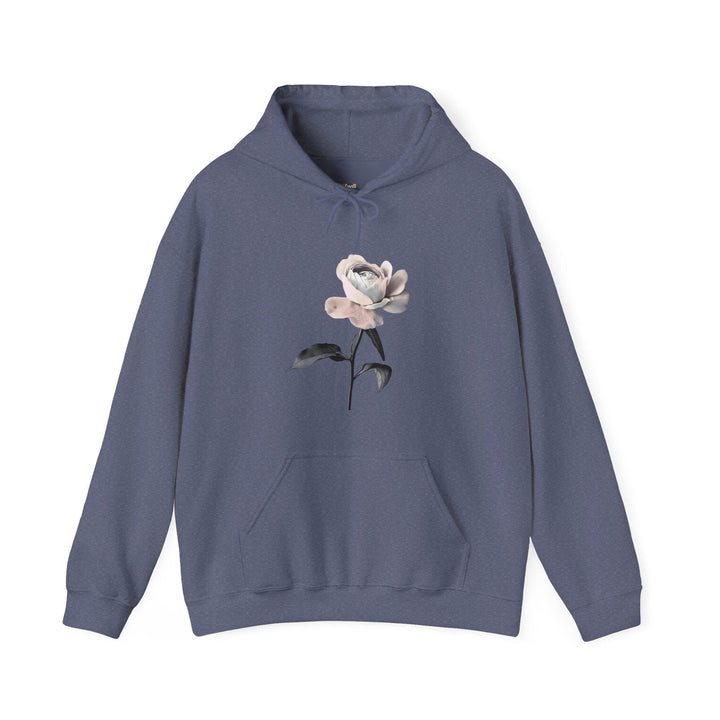 Flower Timeless Blossom Hoodie | Heather Navy