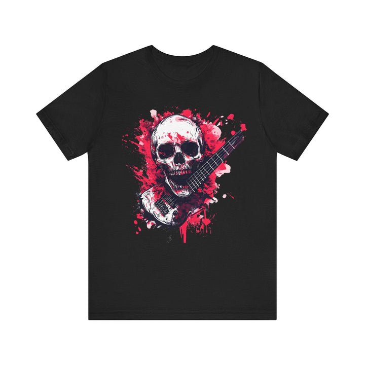 Rock Guitar Reaper Rock T Shirt | Black