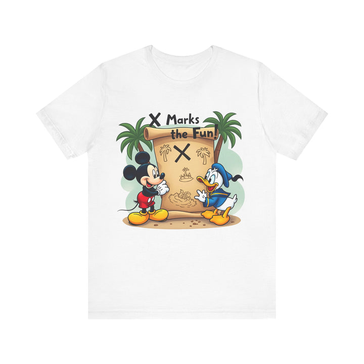 Disney X Marks The Fun T Shirt | White