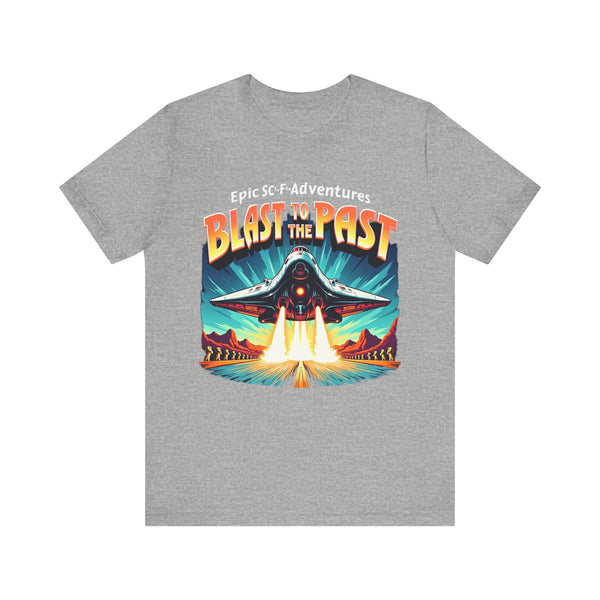 80s Sci-Fi Time Travel T Shirt | Athletic Heather