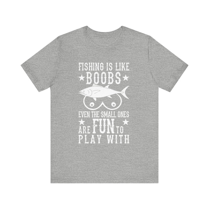 Fishing Fun T Shirt | Athletic Heather