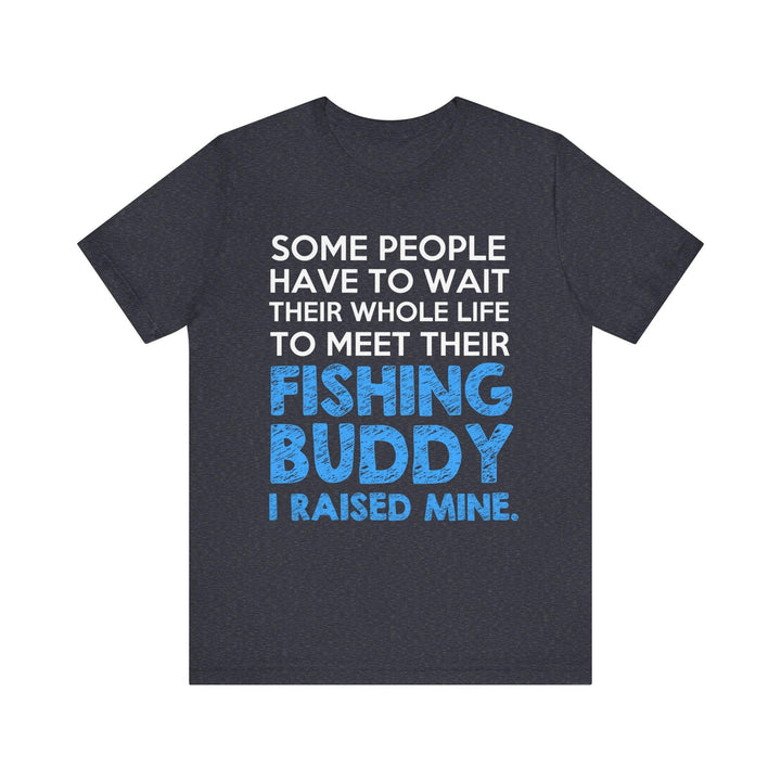 Fishing Buddy T Shirt | Heather Navy