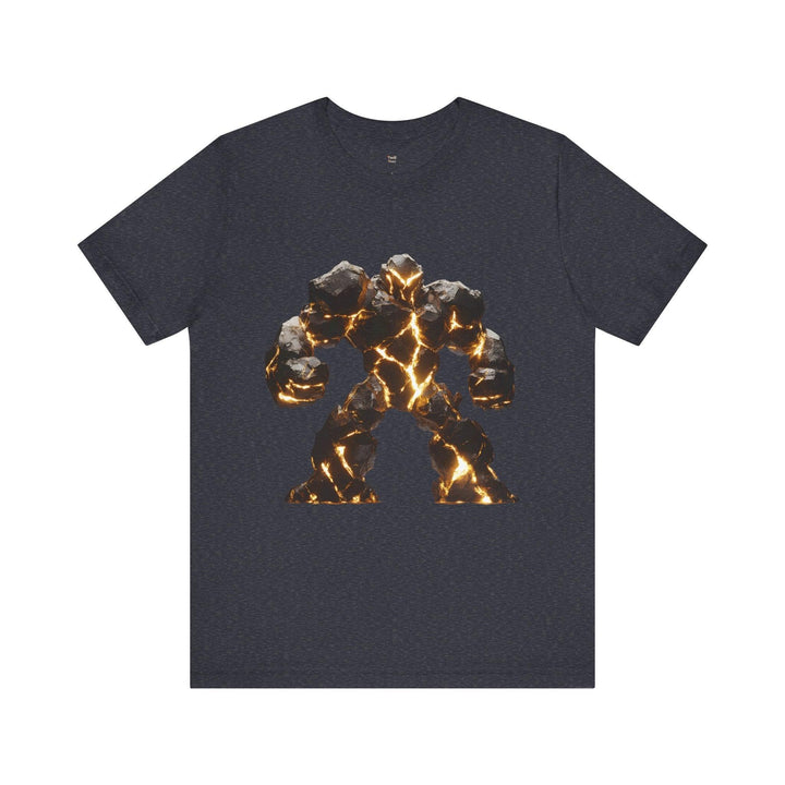 Pokemon Molten Golem T Shirt | Heather Navy