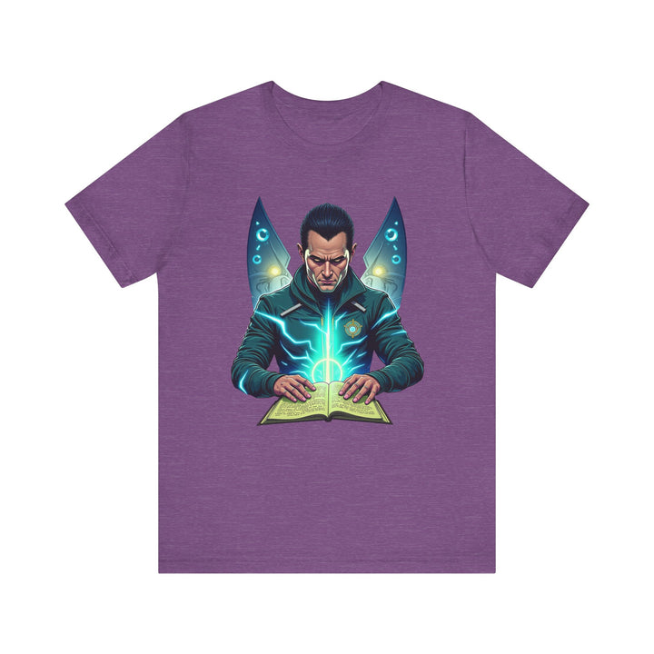 Star Trek Galactic Scholar T Shirt | Heather Team Purple