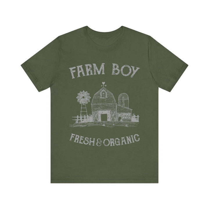 80s Homegrown Pride T Shirt | Military Green