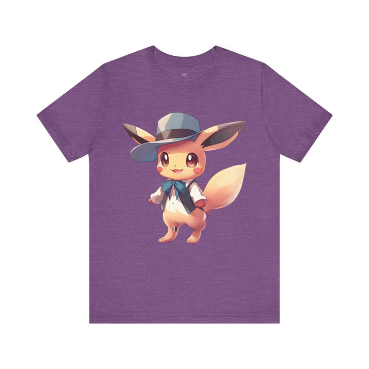 Pokemon Gentleman T Shirt | Heather Team Purple