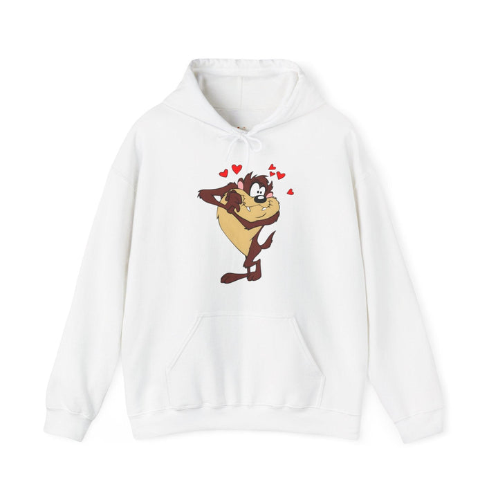 Disney Love-Struck Taz Hoodie | White