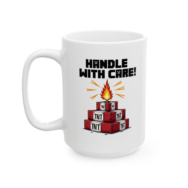 Minecraft Handle with Care Mug | 15oz