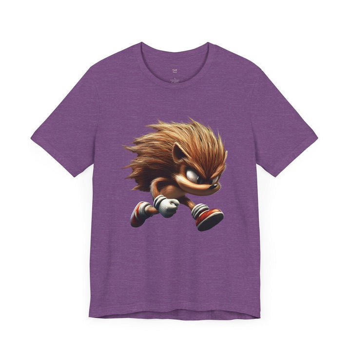 Sonic Fiery Hedgehog Speedster T Shirt | Heather Team Purple