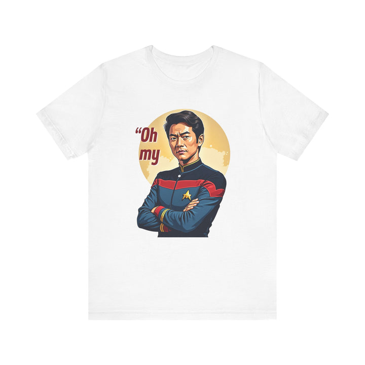 Star Trek Oh My Iconic Quote T Shirt | White Twill Tees