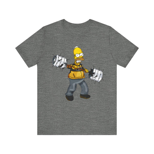 Disney Battle-Ready Homer T Shirt | Deep Heather