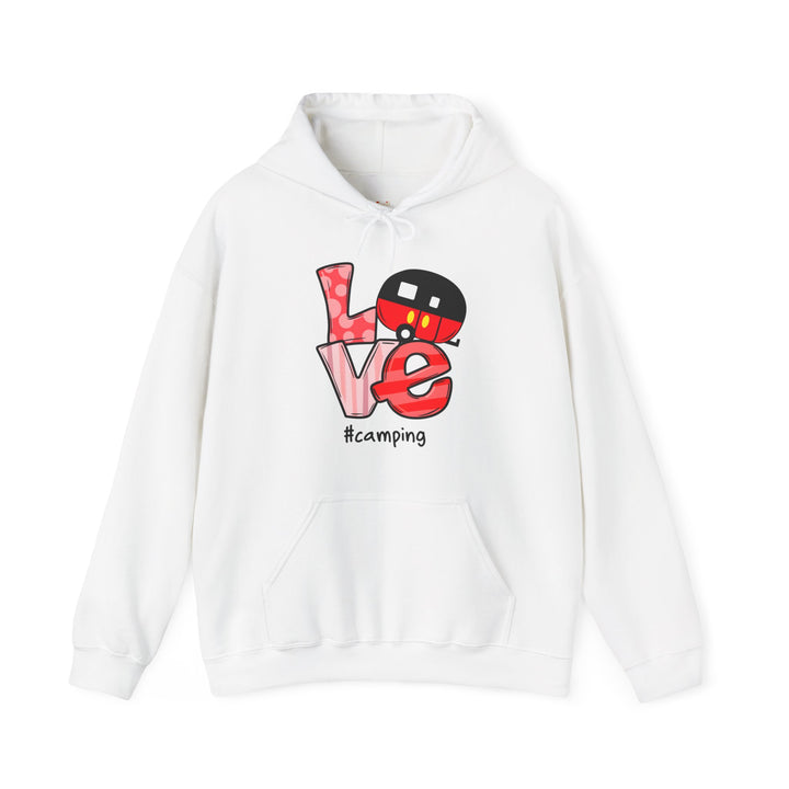 Summer Camp Love Hoodie | White Twill Tees