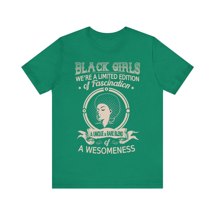 Retro Limited Edition Black Girls T Shirt | Kelly