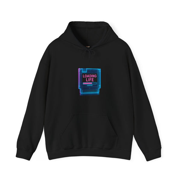 Retro Gaming Cartridge Loading Life Hoodie