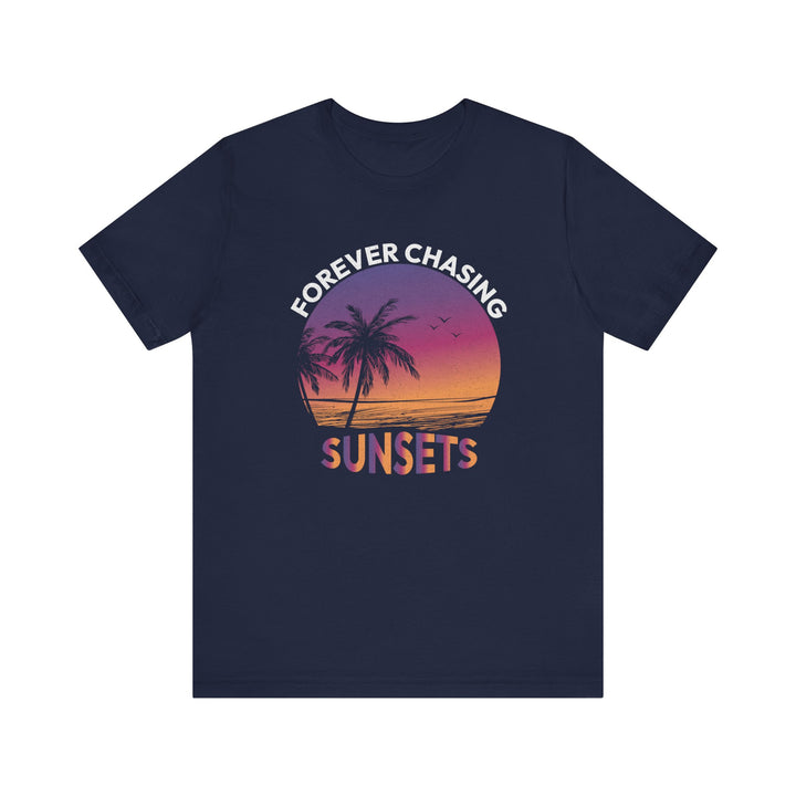 Beach Endless Sunset T Shirt | Navy Twill Tees