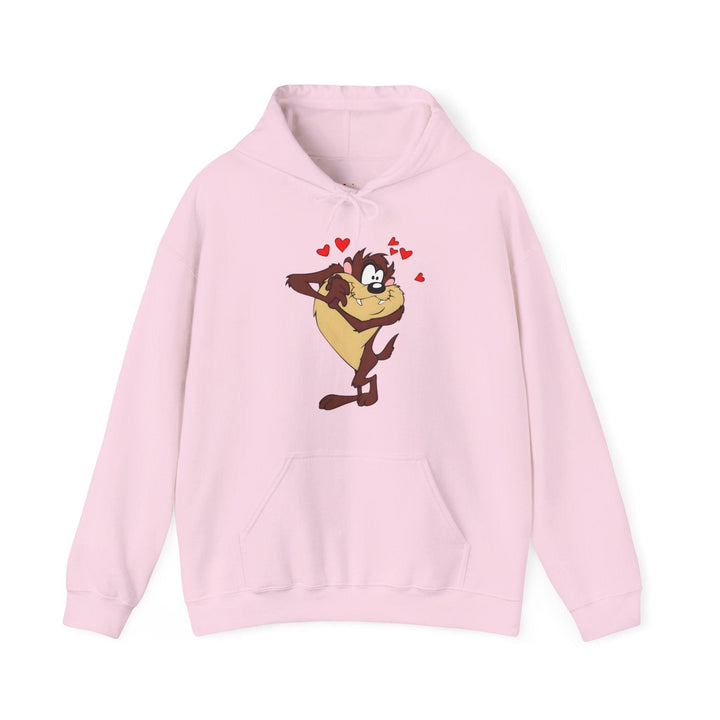 Disney Love-Struck Taz Hoodie | Light Pink