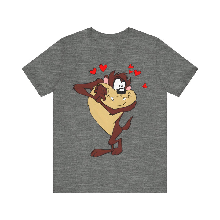 Disney Love-Struck Taz T Shirt | Deep Heather