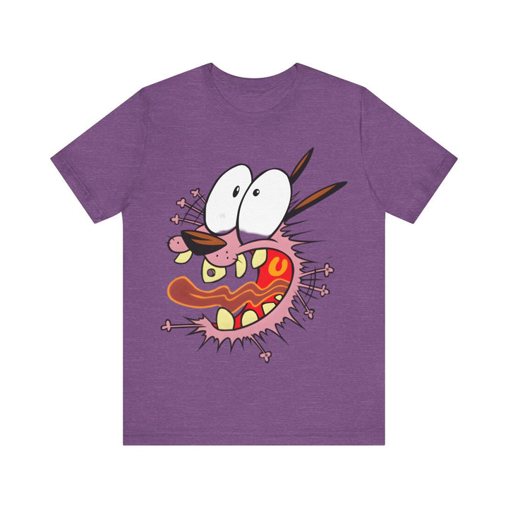 Disney Frightful Pup T Shirt | Heather Team Purple