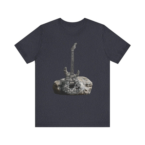 Rock Granite Rocker T Shirt | Heather Navy