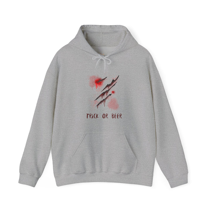Disney Trick or Beer Hoodie | Sport Grey