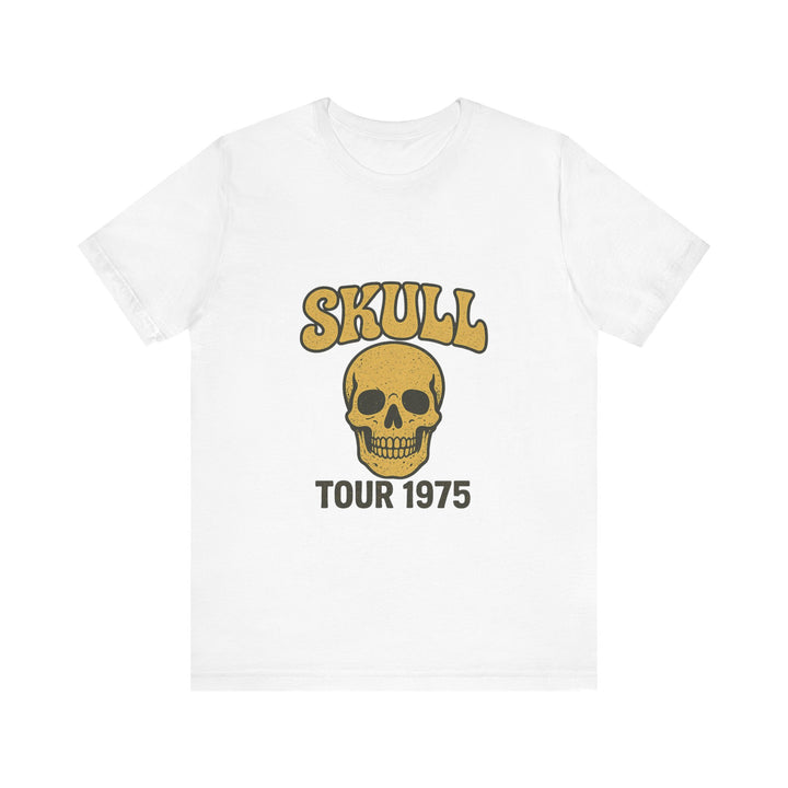 Band 70s Skull Vintage Music T-Shirt | White Twill Tees
