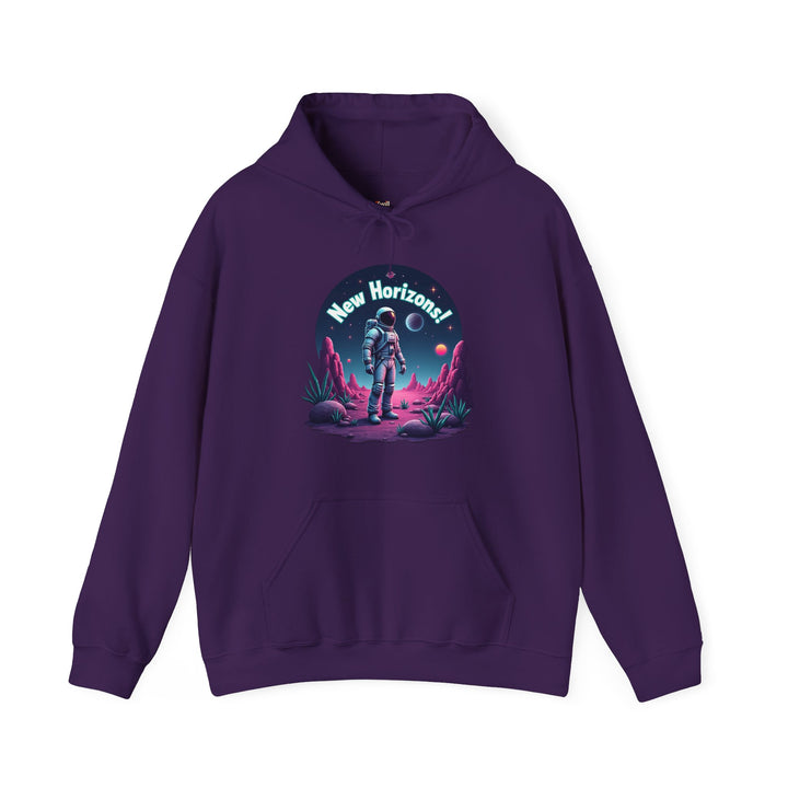 Nasa New Horizons Hoodie | Purple Twill Tees