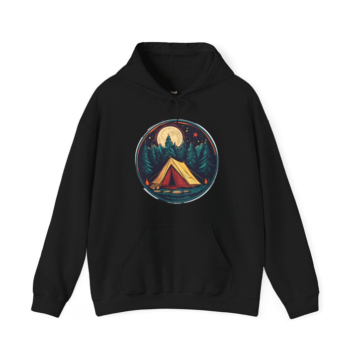 Summer Camp Moonlit Adventure Hoodie | Black